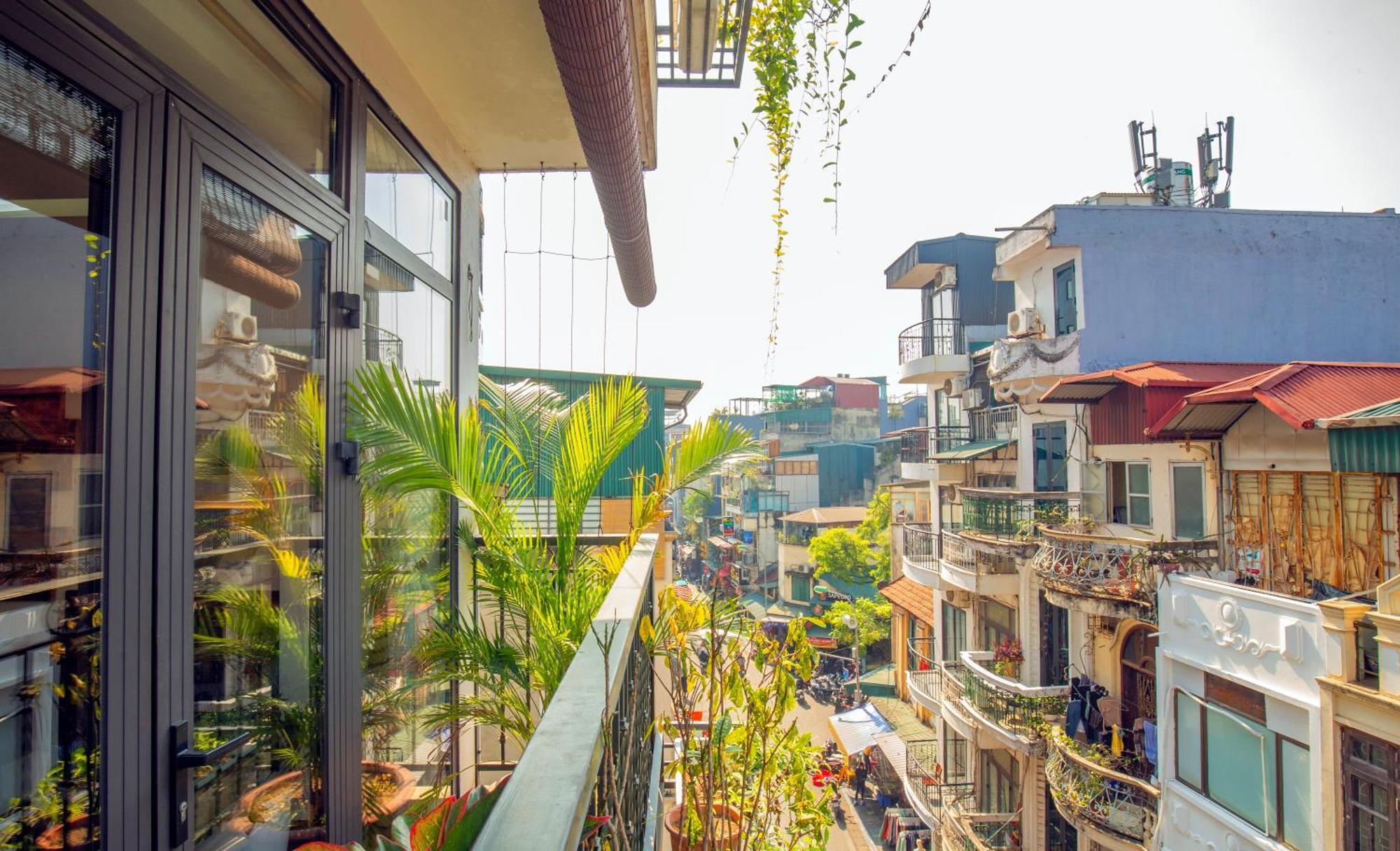 Mimosa Homestay Hanoi Exteriör bild