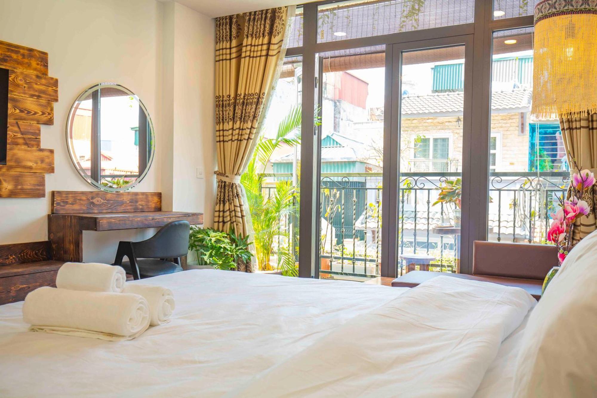 Mimosa Homestay Hanoi Exteriör bild